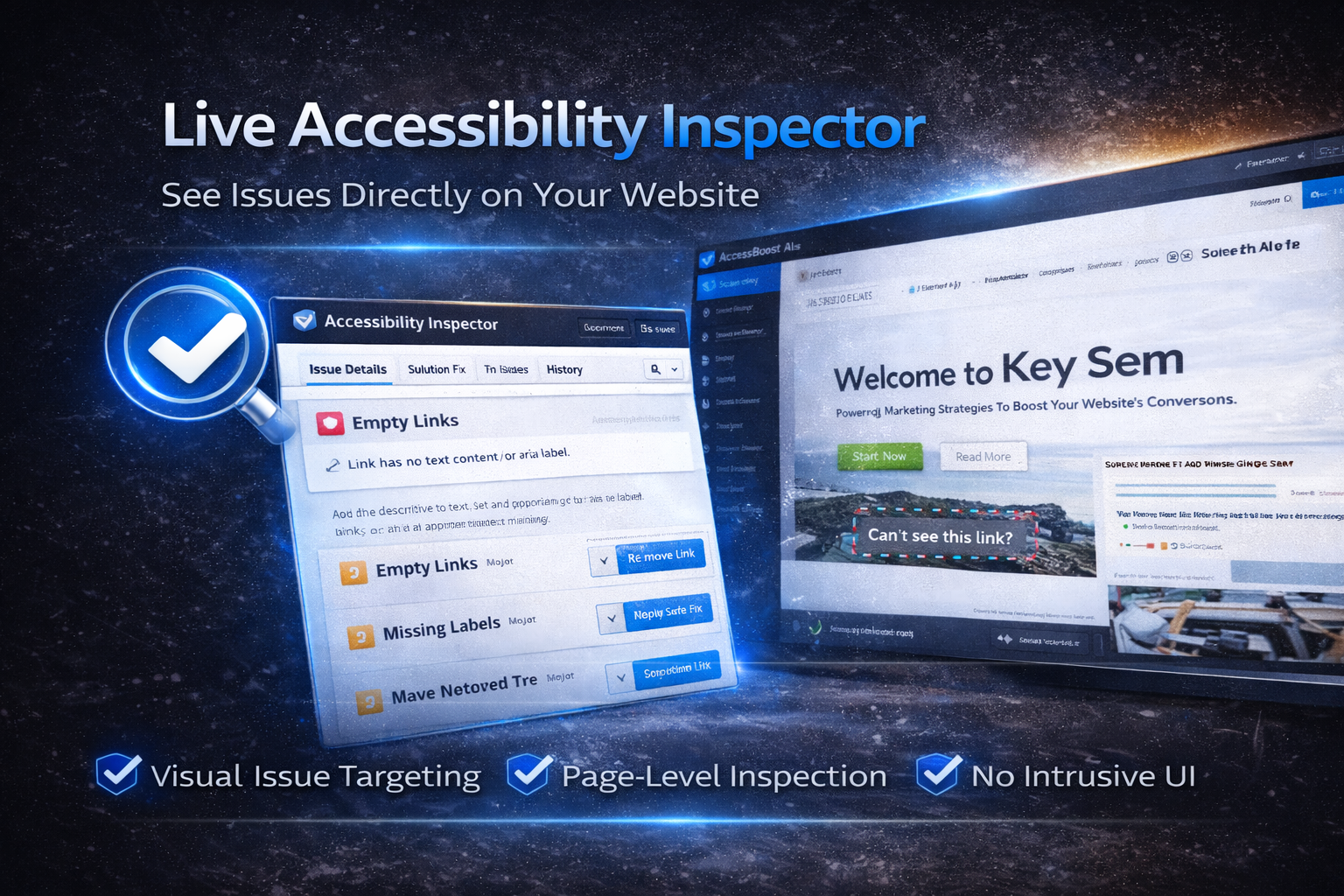 Live Accessibility Inspector